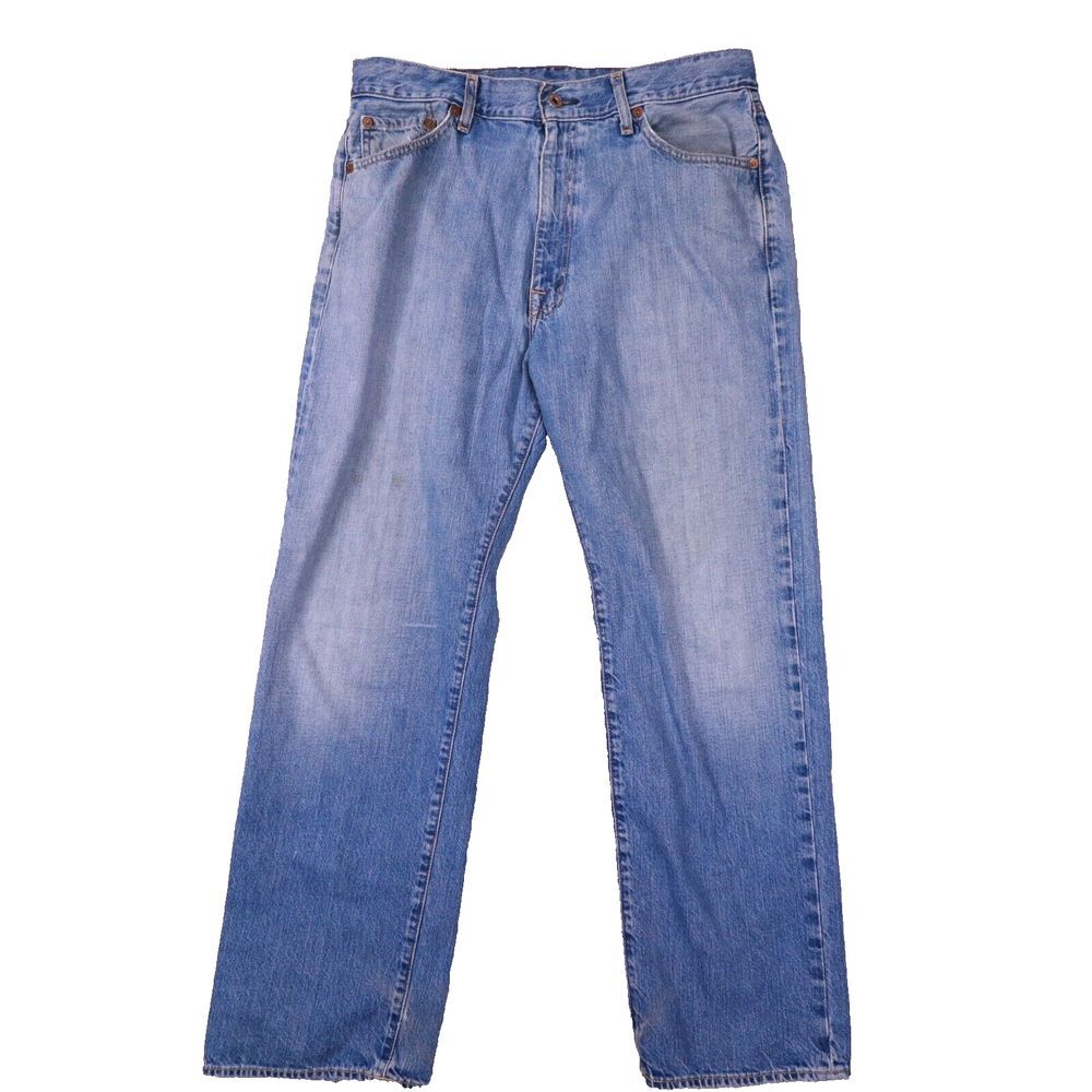 Polo‎ Ralph Lauren Men's Blue Hayden Relaxed Fit Straight Leg Denim Jeans 34x30